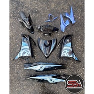 COVERSET BODYSET YAMAHA LC LC135 135 V2 HITAM KILAT BIRU BATIK SMOKE LPBC MM15 MMATE SIAP TAMPAL