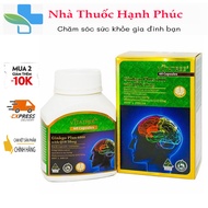 Vitatree Ginkgo Plus 6000 Mg brain supplement with CQ10 50mg - Reduces vestibular vertigo