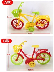 【Ready】🌈 cycle pull-back toy car model street ll baby gift children kdergarten plas -up toys