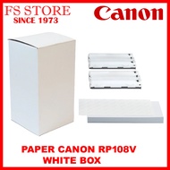 CANON ORIGINAL MALAYSIA Canon RP108 RP-108V Color Ink & Paper Set- WHITE BOX