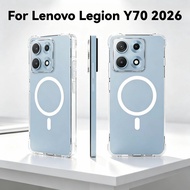 For Lenovo Legion Y70 (2026) Magnetic Transparent Case For Lenovo Legion Y70 Airbag Soft Silicone Sh