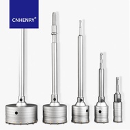 SDS Plus Wall Hole Saw Drill Bit Concrete Hole Saw with Round Shaft 30-160mm Hole Cutter Concrete Ce