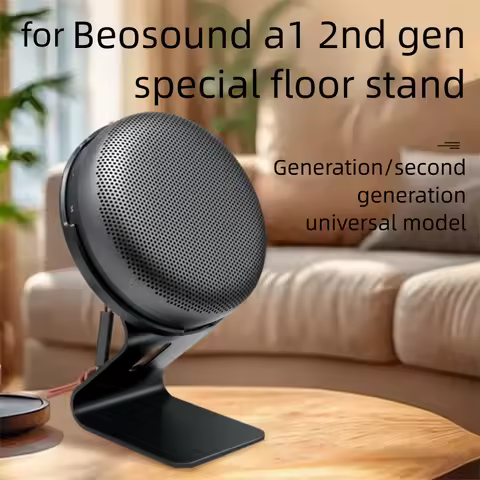Portable Speaker Stand Anti-slip Removable Speaker Desktop Holder Aluminum Alloy Audio Stand for B&O