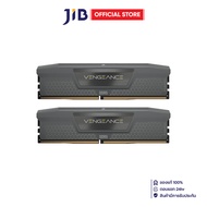 32GB (16GBx2) DDR5 6000MHz RAM (หน่วยความจำ) CORSAIR VENGEANCE DDR5 - AMD EXPO INTEL XMP CL36 GREY C