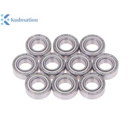 Kudosation 10Pcs 683 684 685 686 687 688 689 ZZ 2Z Small Deep Groove Ball Bearing Metal Shielded Min