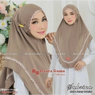 Daura Gama Sabrina Ruffled Face Jersey Instant Hijab