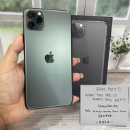 iPhone 11 Pro Max Midnight Green 512 GB imei resmi terdaftar kmenperin, sinyal aktif all operator. G