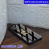 Softcase Glass Kaca SAMSUNG A13(4G/5G) - Casing hp SAMSUNG A13(4G/5G) [ S42 ].