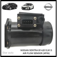 NISSAN SENTRA B14,B13,N13 AIR FLOW SENSOR (4PIN)