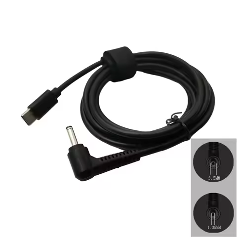 USB C to 3.5*1.35mm Male Plug PD Fast Charging Cable for Jumper Ezbook Laptop PC USB Type C Male Ada
