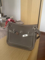 Hermès Jypsiere Gris Meyer Clemence 28 Palladium Hardware
