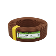 THAI YAZAKI สายไฟ ขนาด 6sq.mm. (ม้วน100เมตร) แรงดันไฟสูงสุด450/750โวลต์ มอก.ไทยแท้ รุ่น THW IEC01