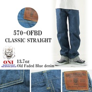 Oni Denim Classic Straight 13.7oz Old Faded Blue Denim
