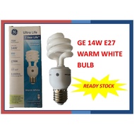 GE 14W WARM WHITE E27 ENERGY SAVING BULB
