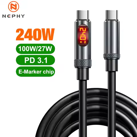 Fast charge USB Type A/C To C/L Cable For iPhone Samsung Xiaomi mi iPad Macbook Phone Laptop PD 3.1 
