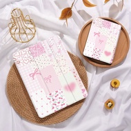 เคสป้องกันแท็บเล็ต Pink Element Collage ใช้งานร่วมกับ iPad 9.7/10.2/10.5/10.9/12.9/Pro 11 รุ่นที่ 10