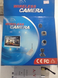 กล้องวงจรปิด CCTV แบบไร้สาย กล้องขนาดจิ๋ว 3 cm. กล้องไร้สาย A/V AV wireless camera ใช้แบตเตอรี่ 9V 6