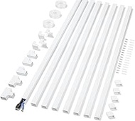 Cord Covers for Wires on Wall Extra-Long, 26.25ft Cord Hider Kit, ZhiYo TV Cord Hider Cord Cover Wal