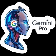 Gemini Pro stiker AI for all device