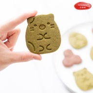 角落生物餅干模具烘焙家用3d立體卡通可愛塑料按壓式糖霜翻糖壓模