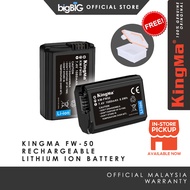 KingMa Battery For Sony NP-FW50 Battery LCD Dual Charger Kit For Sony A5000 A5100 A6000 A6300 A3000