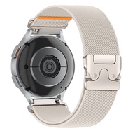 Dây đeo dù cho Samsung Galaxy Watch 7/6/5/4 20/22mm Dây đeo dây Nylon đàn hồi cho Garmin/Huawei Watc