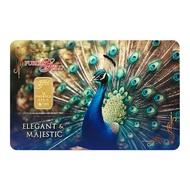 Public Gold Bullion Bar PG 1g (Au 999.9) 24k - Royal Peacock