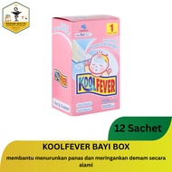 KOOLFEVER BABY COMPRESS PINK BOX CONTAINS 12 SACHETS | Kool Fever Baby Compress | Baby Fever Plaster