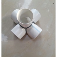 Tee 5 way 3 inch pipe connector 5 way size 3 inch
