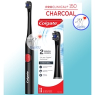 Berus Gigi Bateri Colgate ProClinical B150 Charcoal Battery Toothbrush