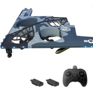 6 Channel Remote Control Airplane, B-2 Stealth Bomber Fighter, 2.4GHz 6-Axis Gyro RC Aircraft with 3