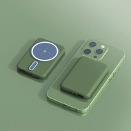 2025 New แม่เหล็กดูดไร้สายชาร์จพาวเวอร์แบงค์ 20000 mAh PowerBank สำหรับ iphone16 Xiaomi 15pro14 / 13