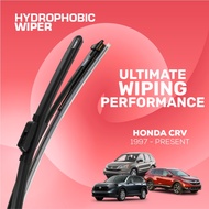 Trapo Hydrophobic Silent Wiper Honda CRV RD / RD3 / RE / RM / RS / RW / S,E,V (1997-Present) Water R