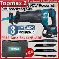 MtPro DJR187 RME Cordless Reciprocating Recipro Sabre Saw Mesin Gergaji Metal Wood Cutting MAKITA
