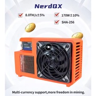 NerdQX Bitcoin Miner 8TH/s ASIC Miner SHA-256 BTC Crypto Mining Rig Lottery Solo Miner for Bitcoin