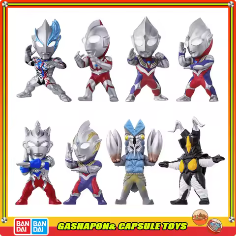 BANDAI Ultraman Action Figures Model CONVERGE MOTION Blazar Tiga Ultraman Z Trigger Baltan-seijin Ne