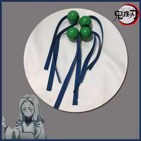 Demon Slayer Rui Cosplay Headwear Hairpin Hair Clip Kimetsu no Yaiba The Mother of Spider Costume Ac