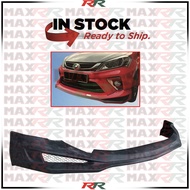 Perodua Myvi VVTi 3rd Gen (2018) DRIVE 68 Front Skirt Skirting With Logo Bumper Lower PU Bodykit - R