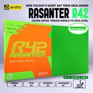 Andro Rasanter R42 Greener Ping Pong Table Tennis Bat Rubber