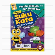 Buku Latihan Menulis dan Membaca Kanak-Kanak Prasekolah 4-6 Tahun Suku Kata (3)