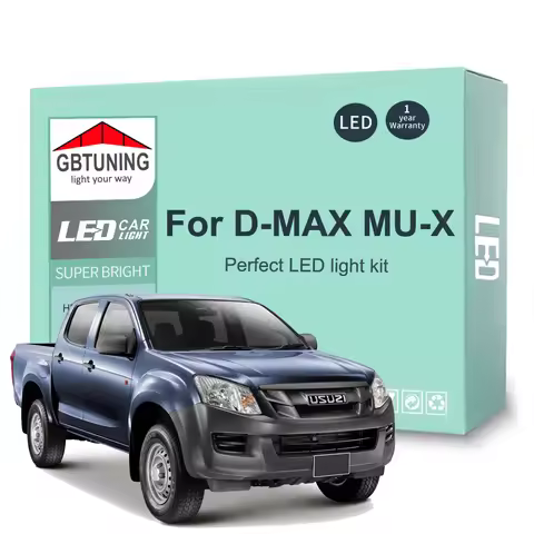 Canbus LED Interior Light Bulb Kit For Isuzu D-MAX Dmax MU-X Mux 2002-2017 2018 2019 2020 2021 2022 