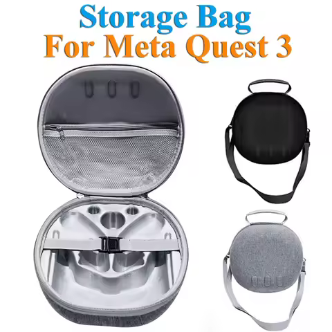 Storage Case For Meta Quest 3 Handbag Carrying Case VR Travel Storage Bag For Quest 3 Protective Bag