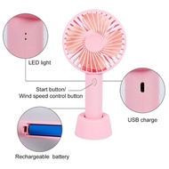 Portable Levels 3 Speed Handheld N9 Fan Desk With Stand Baby Stroller Office Table USB Rechargeable 