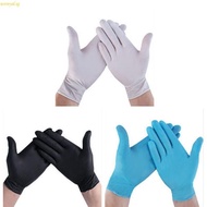 weroyal Disposable Gloves Latex Cleaning Lab Nitrile Gloves Waterproof Allergy Free Work