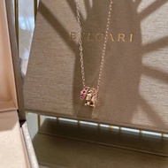 Bulgari Snake Bone Full Diamond Necklace Full Diamond Three Circles Snake Necklace Snake Necklace