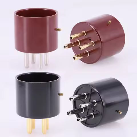 2PCS 4PIN Tube Socket Valve Tube Base Bakelite For 811 274 300B 2A3 Vacuum Tube Amplifier Vintage Au