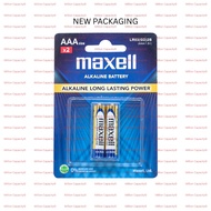 Maxell Alkaline AAA Battery Card Pack (2pcs/2biji) LR03 2B