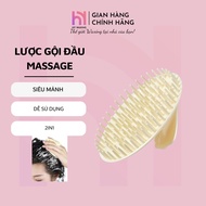 HY WAXING Scalp Massage Shampoo Comb Exfoliating Helps Relax Circulation CI-260