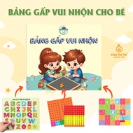 Fun Folding Board Toy Set - Let Children Learn While Playing - Learn Letters, Numbers - Creative Ent