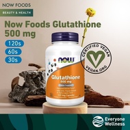[Local] Now Foods, Glutathione 250 / 500mg, Veg Capsule (Reduced Active Form/Detoxification Support)